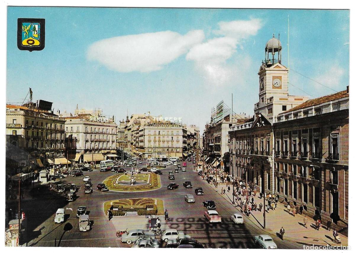 Postales: Postal Madrid. Puerta del Sol. ref. 7-madrid184 - Foto 1