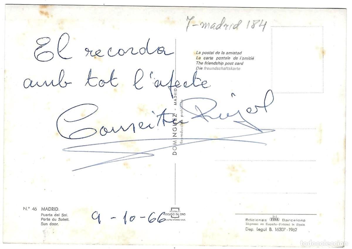 Postales: Postal Madrid. Puerta del Sol. ref. 7-madrid184 - Foto 2