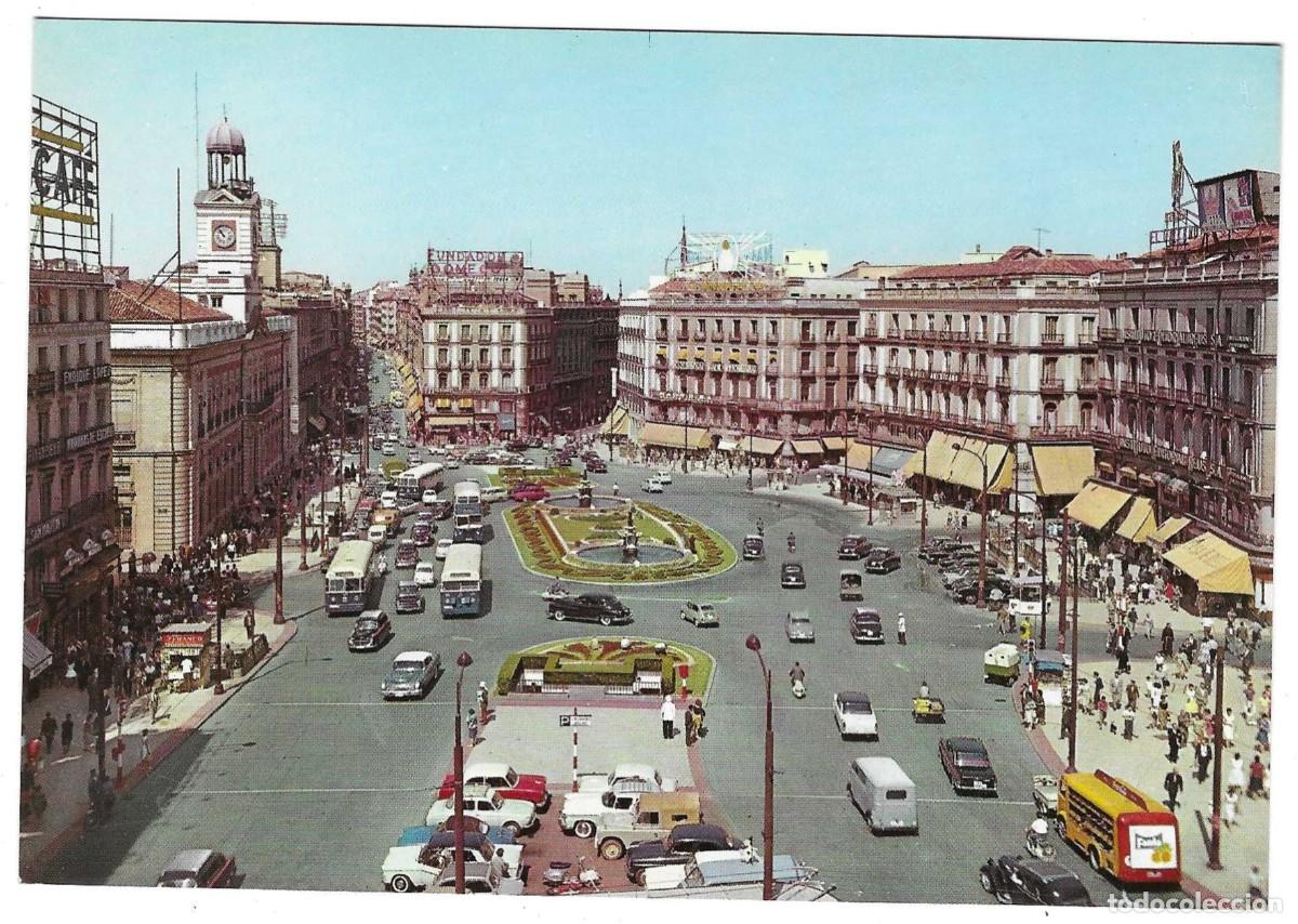 Postales: Postal Madrid. Puerta del Sol. ref. 7-madrid185 - Foto 1