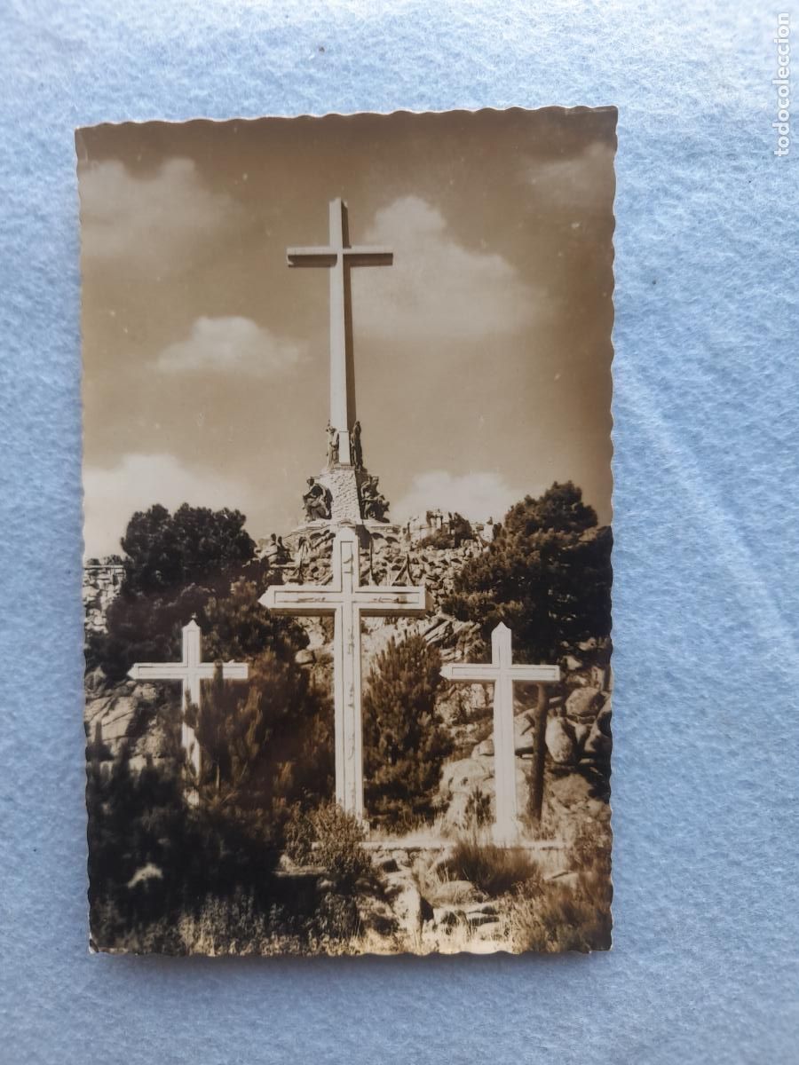 Postales: Madrid. Abad&iacute;a de Santa Cruz del Valle de los Ca&iacute;dos.