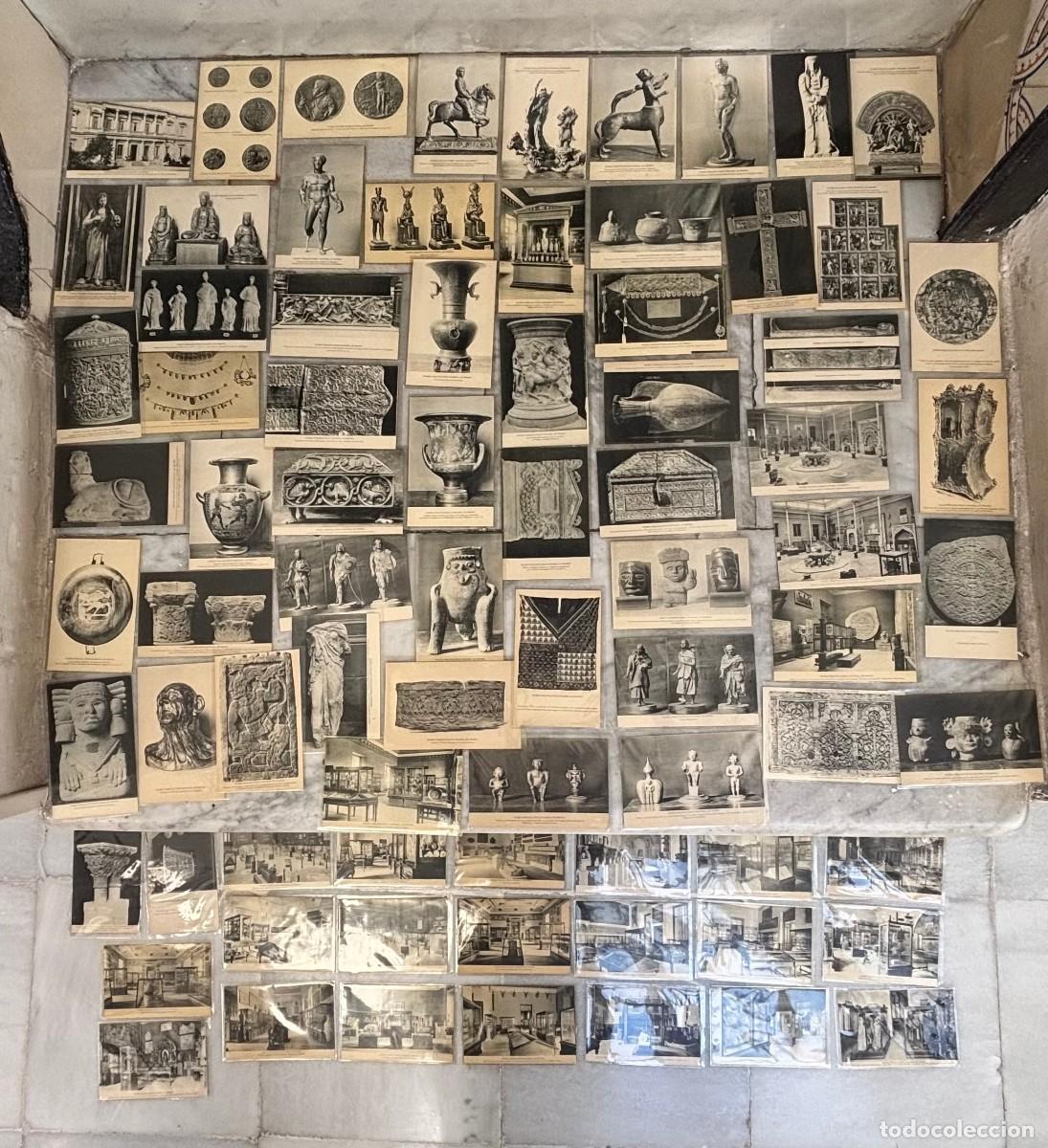 Postales: LOTE DE 78 POSTALES ANTIGUAS DEL MUSEO ARQUEOLOGICO DE MADRID. P-MAD-997