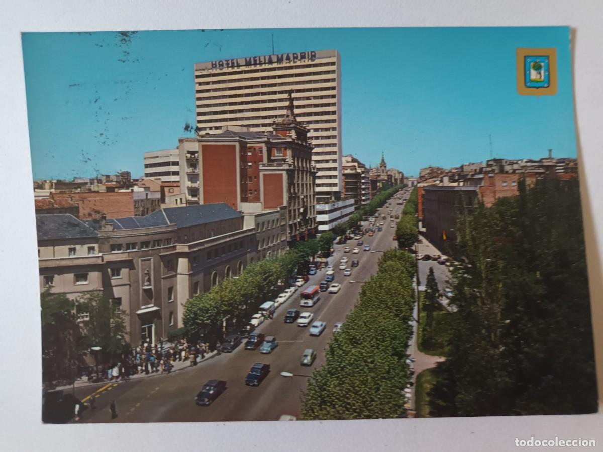 Postales: MADRID. HOTEL MELIA MADRID. CALLE PRINCESA (1968) - FRANQUEO - ESCUDO DE ORO