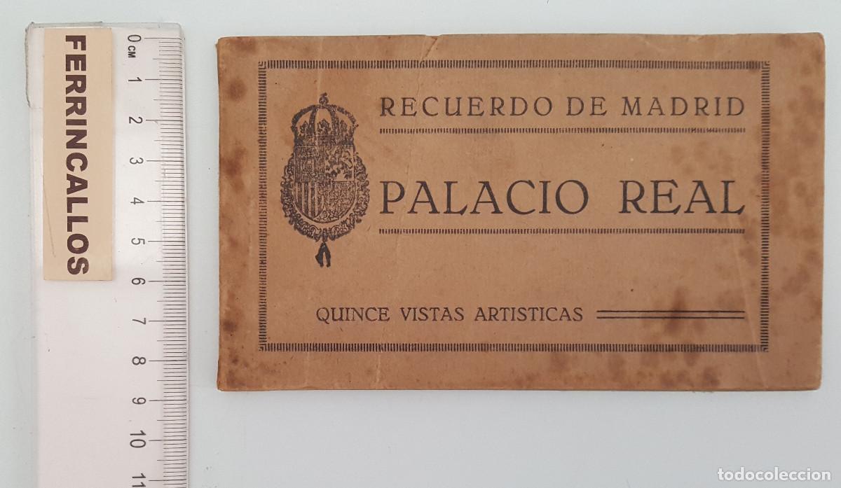 Postales: PALACIO REAL CATORCE VISTAS ART&Iacute;STICAS, GRAFOS, BLOC CUADERNO