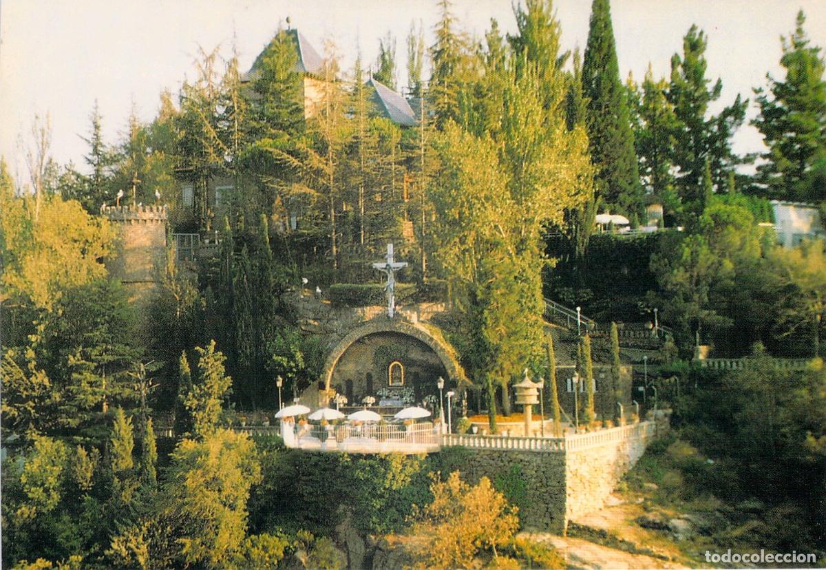 Postales: Postal de la Gruta de la Virgen de Bego&ntilde;a en Miraflores de la Sierra