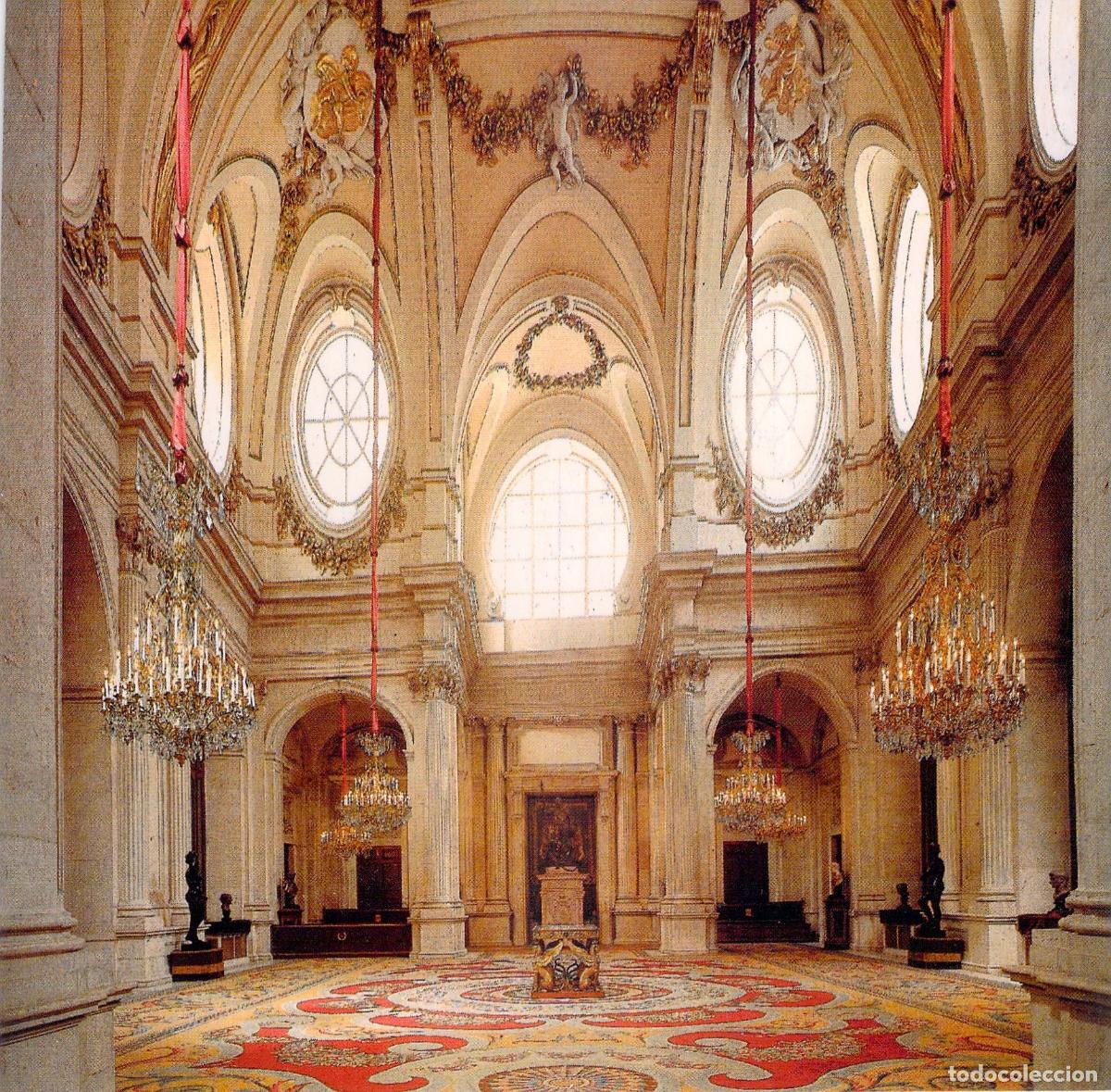 Postales: Postal del Sal&oacute;n de Columnas en el Palacio Real de Madrid - Foto 1