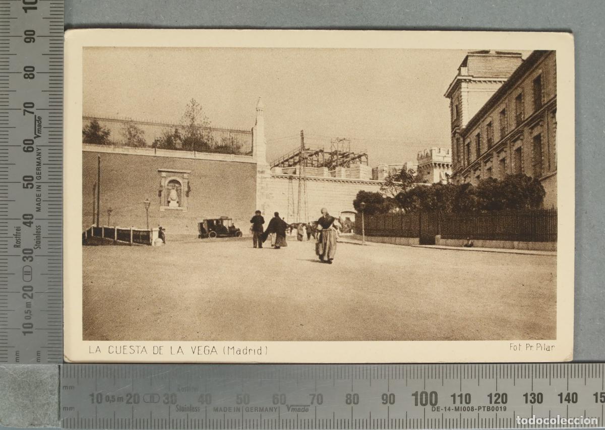 Postales: POSTAL. La Cuesta de la Vega - Madrid