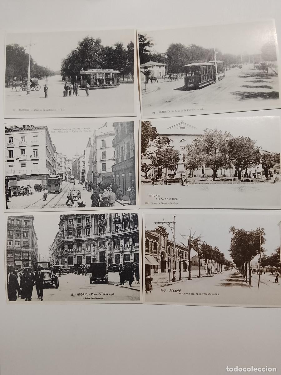Postales: Lote de 6 postales de Madrid