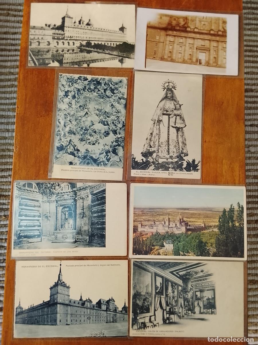 Postales: Lote de 9 postales de San Lorenzo de El Escorial