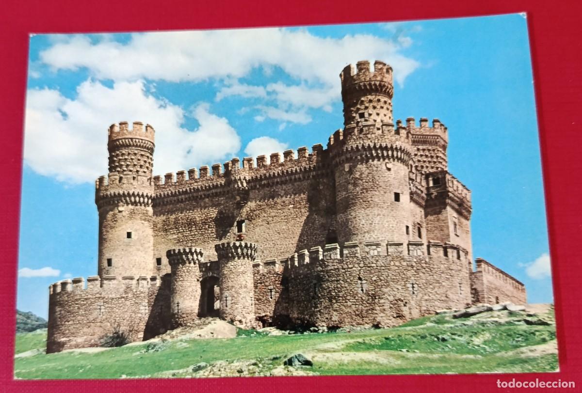 Postales: POSTAL CASTILLO DE MANZANARES EL REAL 1965 - VISTABELLA