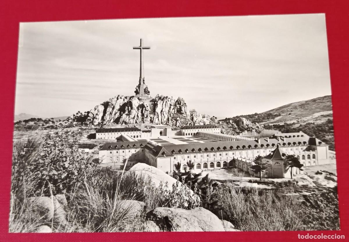 Postales: POSTAL FOTOGR&Aacute;FICA CRUZ VALLE DE LOS CA&Iacute;DOS 1960 - PATRIMONIO NACIONAL
