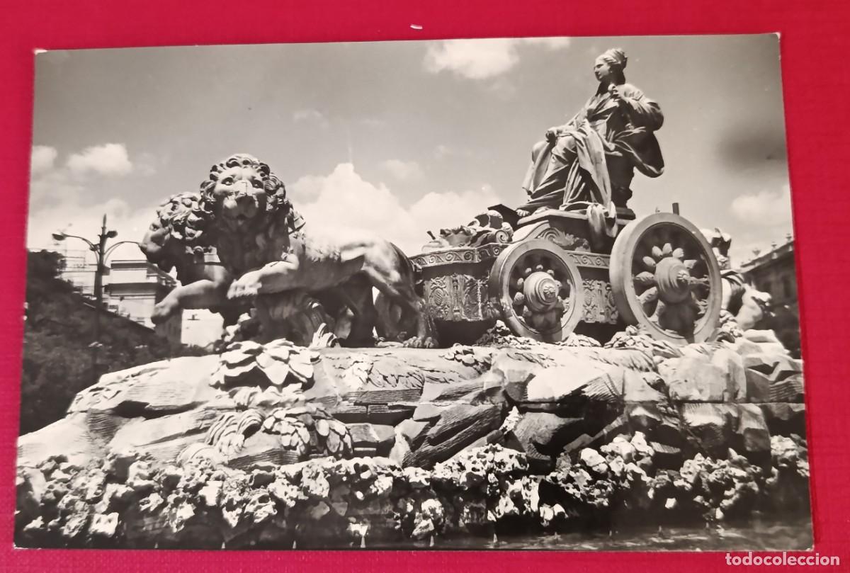 Postales: POSTAL FOTOGR&Aacute;FICA LA CIBELES - MADRID 1960 -