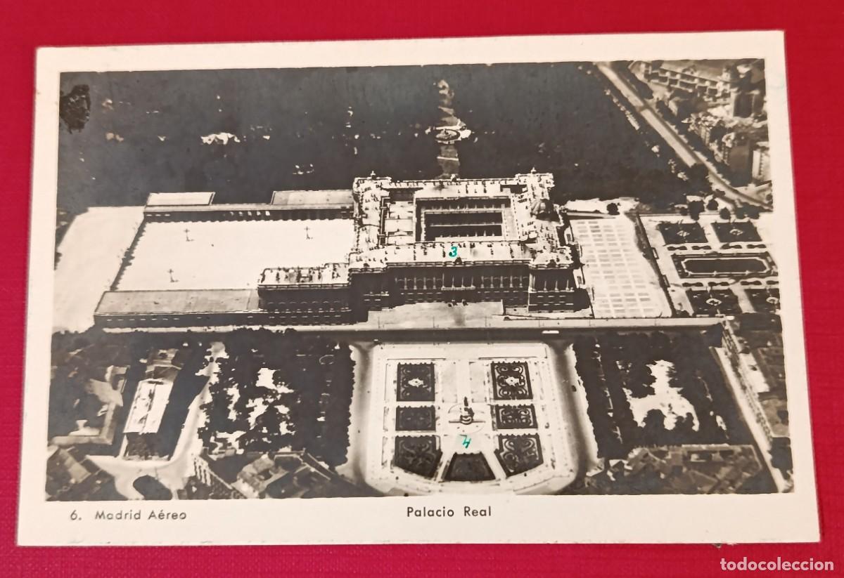 Postales: POSTAL FOTOGRAFICA PALACIO REAL - MADRID 1951 - EDICIONES AEROTECNICA