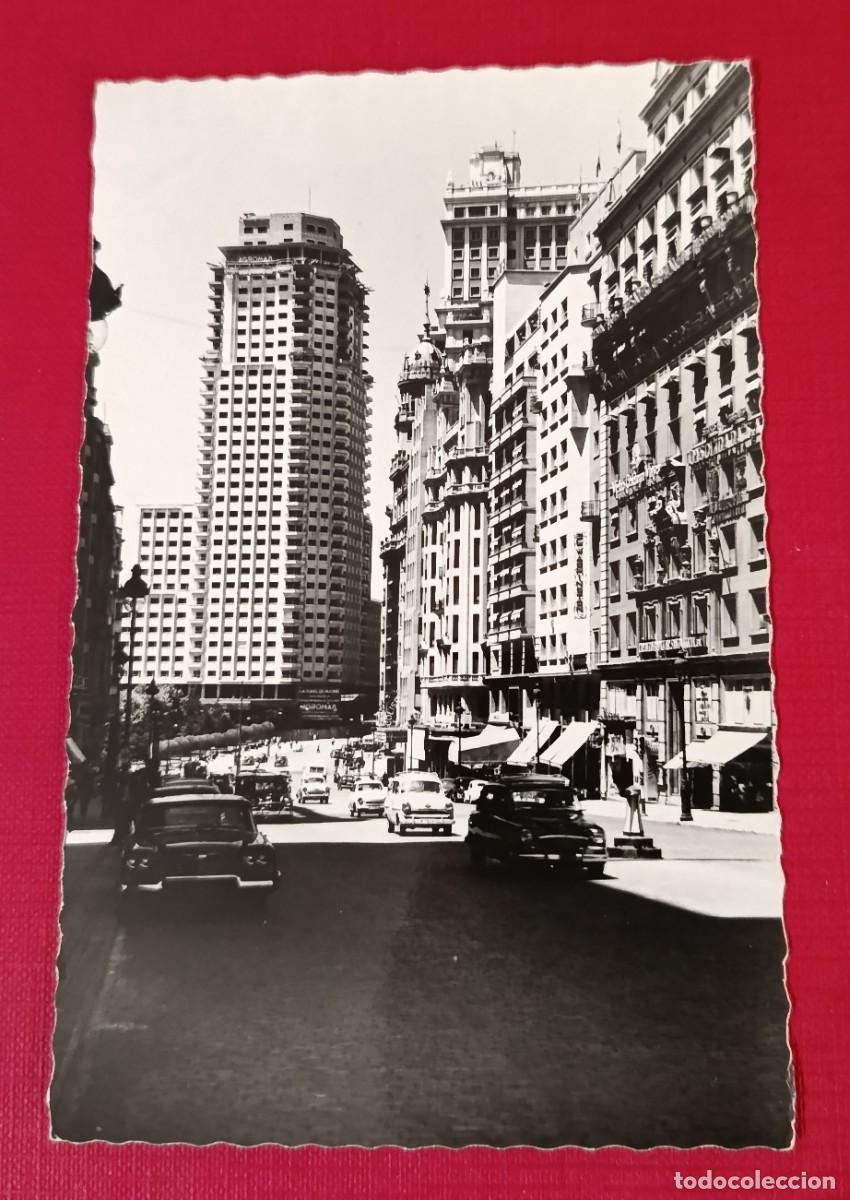Postales: POSTAL FOTOGRAFICA AVDA JOSE ANTONIO - MADRID 1950 - GARRABELLA