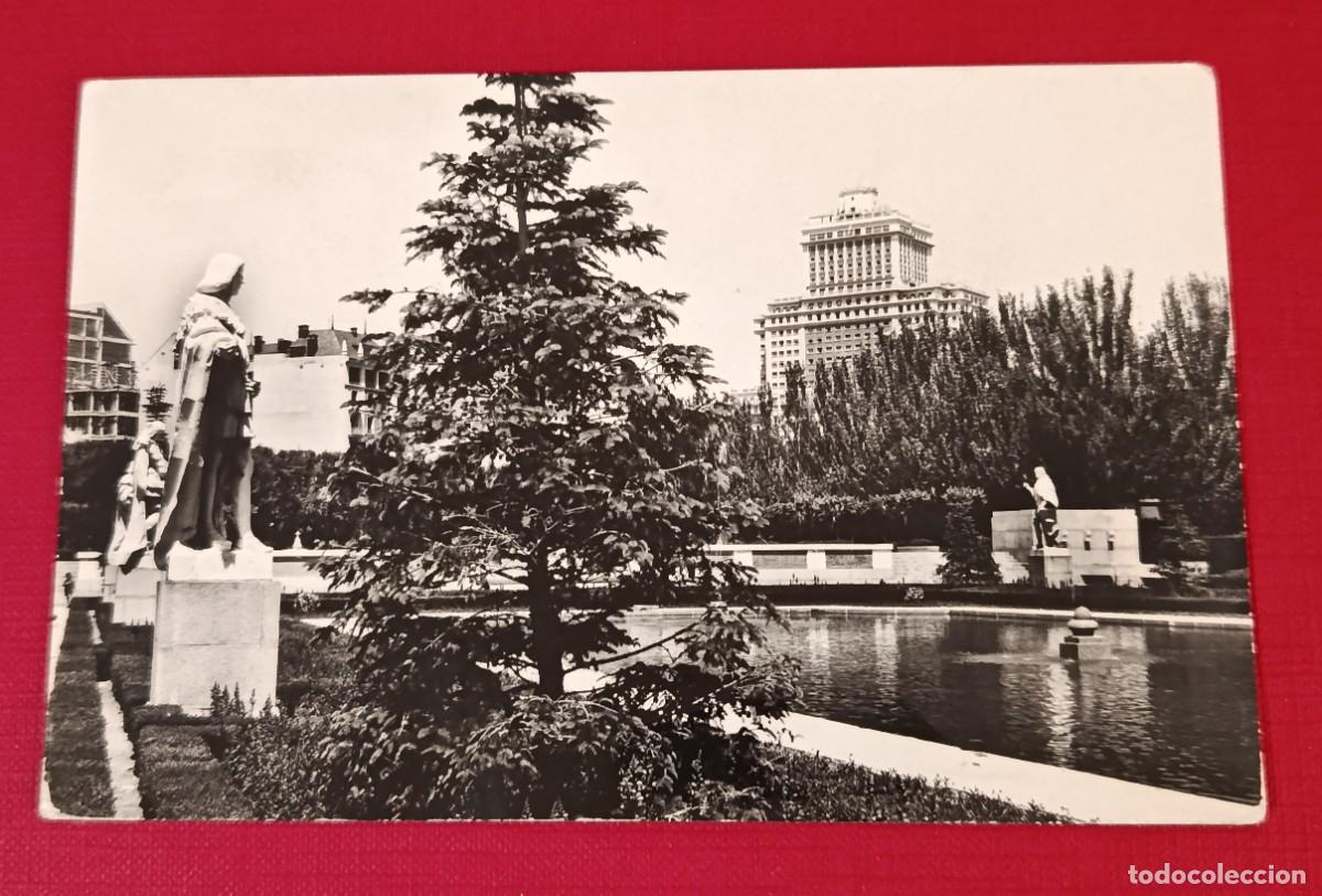 Postales: POSTAL FOTOGRAFICA JARDINES SABATINI - MADRID 1962 - DOMINGUEZ