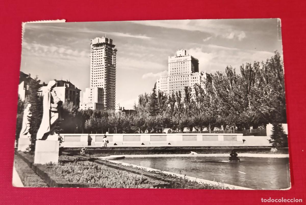 Postales: POSTAL FOTOGRAFICA JARDINES DE SABATINI - MADRID 1962 - DOMINGUEZ