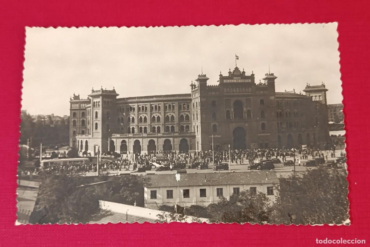 Postales: POSTAL FOTOGRAFICA NUEVA PLAZA DE TOROS - MADRID 1951 - MOLINA