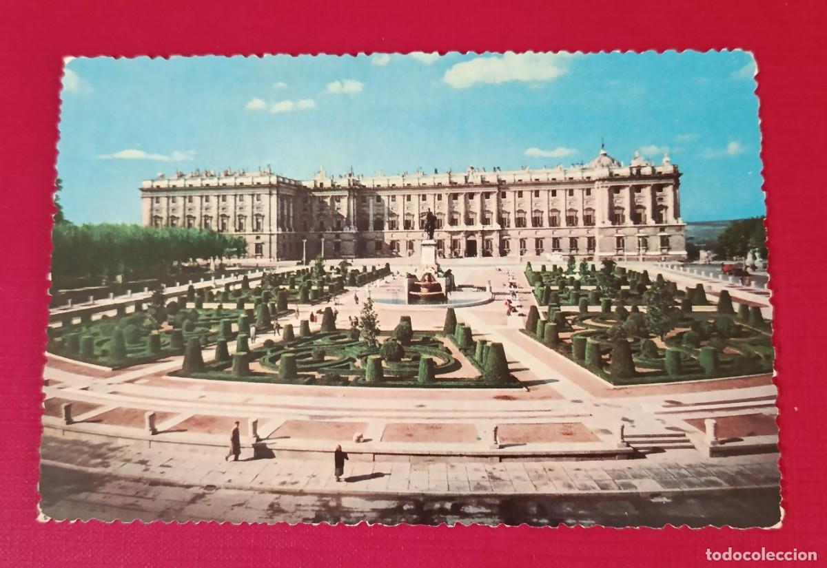Postales: TARJETA POSTAL PALACIO DE ORIENTE - PALACIO NACIONAL - MADRID 1960 - CAMPA&Ntilde;A