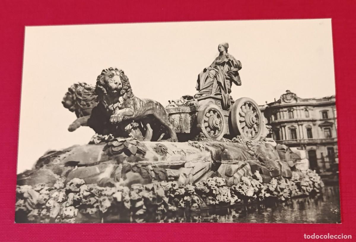 Postales: TARJEYA POSTAL FUENTE LA CIBELES - MADRID 1960