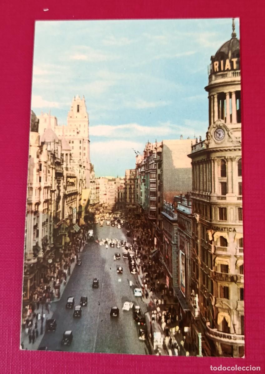 Postales: TARJETA POSTAL AVDA JOSE ANTONIO - MADRID 1950 -