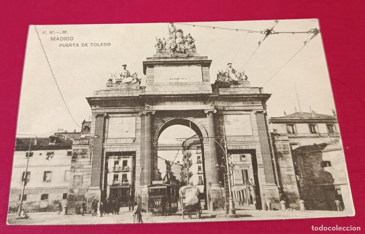 Postales: TARJETA POSTAL PUERTA DEL SOL - MADRID 1917