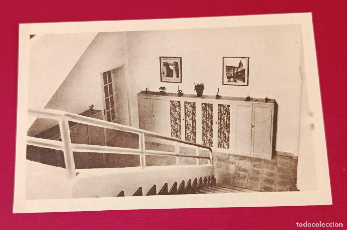Postales: TARJETA POSTAL COLEGIO ESCLAVAS JES&Uacute;S - ESCALERAS - MADRID 1920 - HAUSER Y MENET