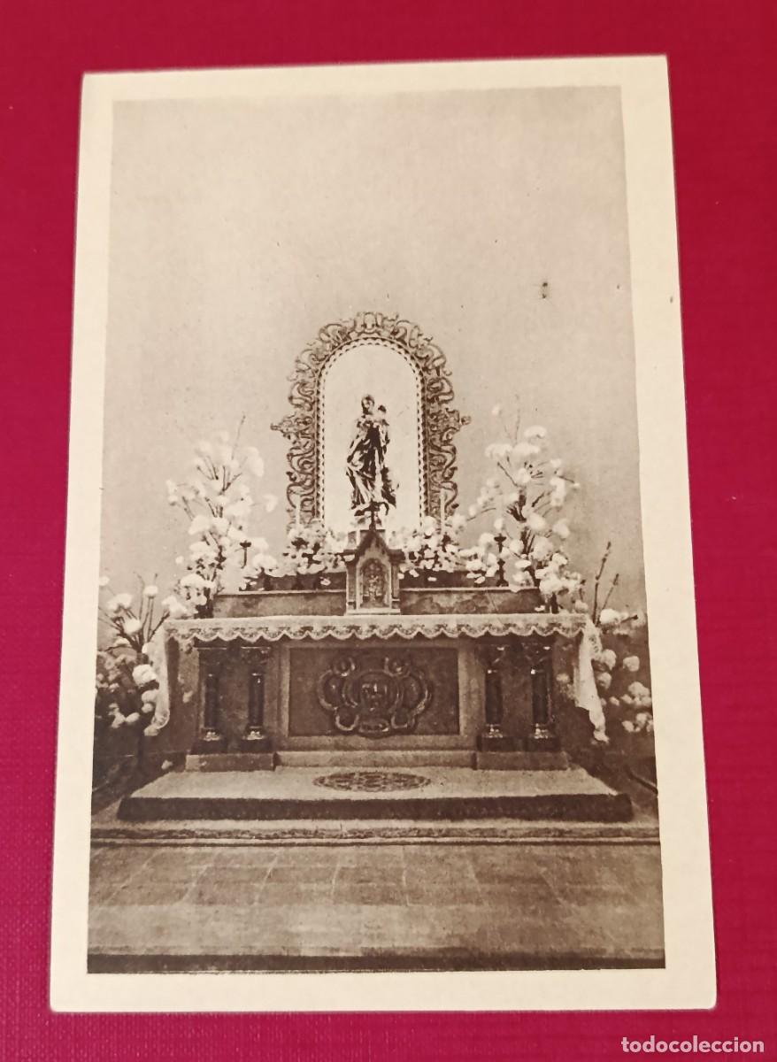 Postales: TARJETA POSTAL COLEGIO ESCLAVAS JES&Uacute;S - CAPILLA - MADRID 1920 - HAUSER Y MENET