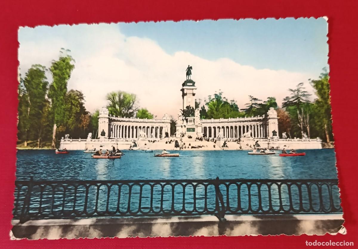 Postales: POSTAL MONUMENTO DE ALFONSO XII - RETIRO - MADRID 1969 -