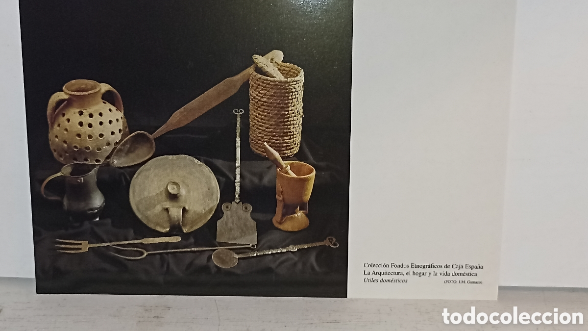 Postales: Conexi&oacute;n fondos etnogr&aacute;ficos de caja Espa&ntilde;a