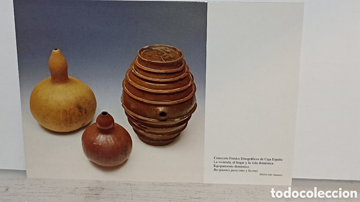 Postales: Mint colecci&oacute;n fondos etnogr&aacute;ficos de caja Espa&ntilde;a la vivienda el hogar y la vida dom&eacute;stica