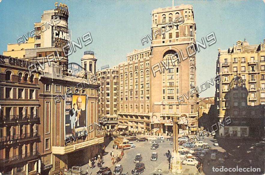 Postales: Plaza del Callao (Madrid) - Sin Circular - 1960