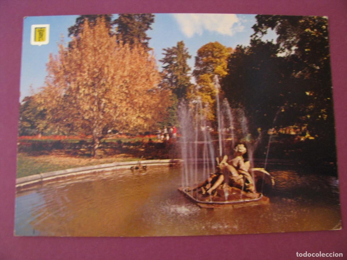 Postales: POSTAL DE ARANJUEZ. JARDIN DE LA ISLA. FUENTE DE DIANA. ESCUDO DE ORO