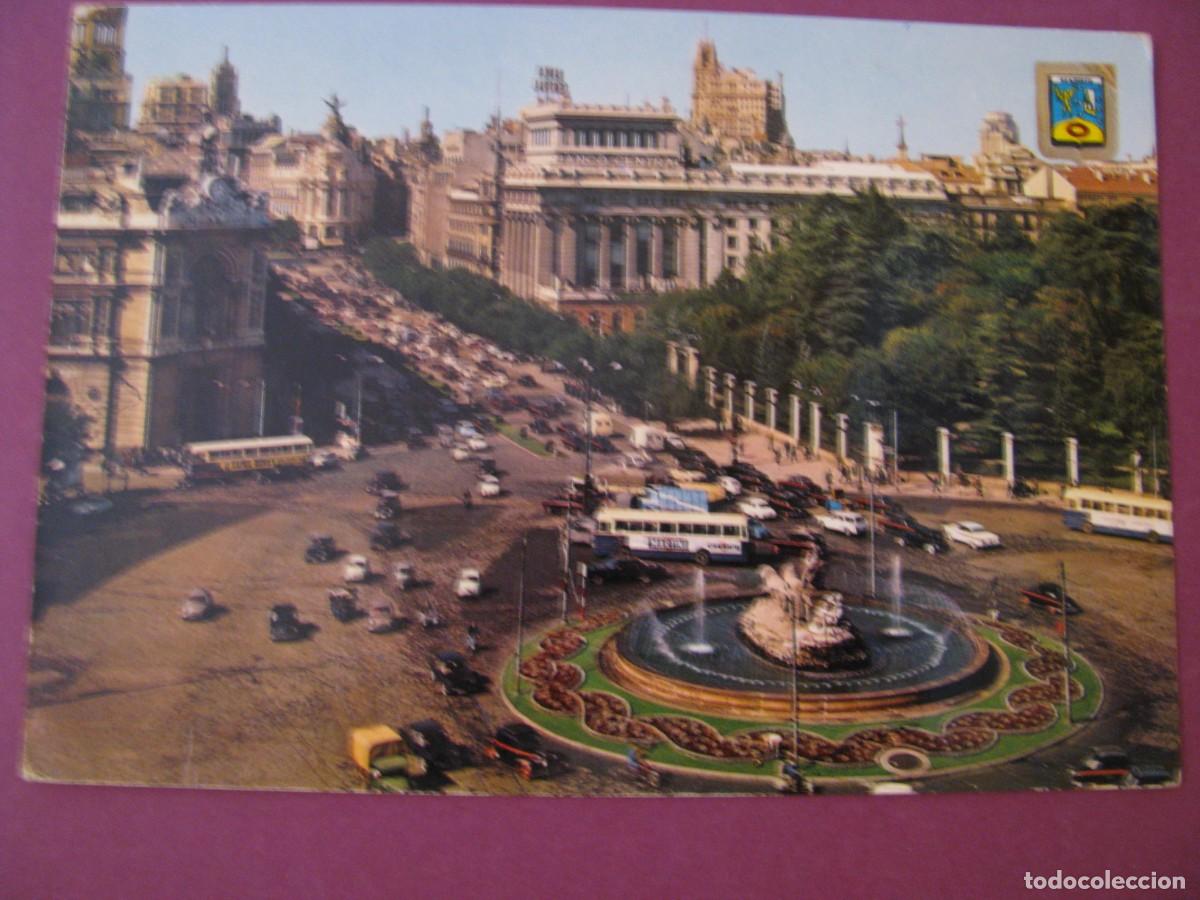Postales: POSTAL DE MADRID. LA CIBELES Y CALLE DE ALCALA. DOMINGUEZ 155. ESCRITA