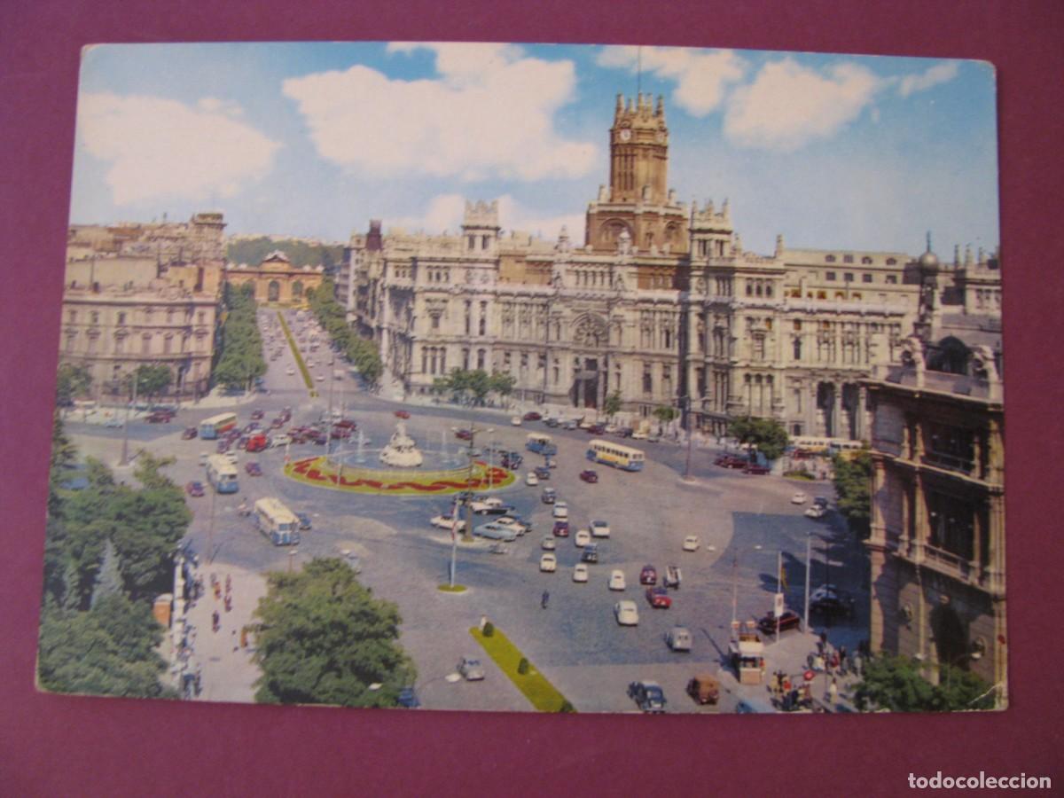 Postales: POSTAL DE MADRID. PLAZA DE CIBELES Y PALACIO DE COMUNICACIONES. BEASCOA. 120