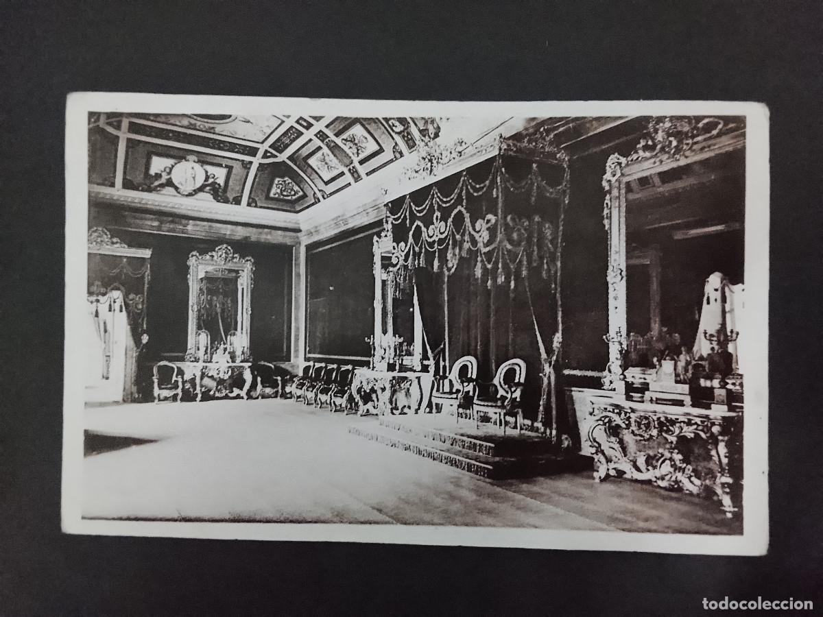 Postales: Postal de Aranjuez. Palacio. Sal&oacute;n del trono