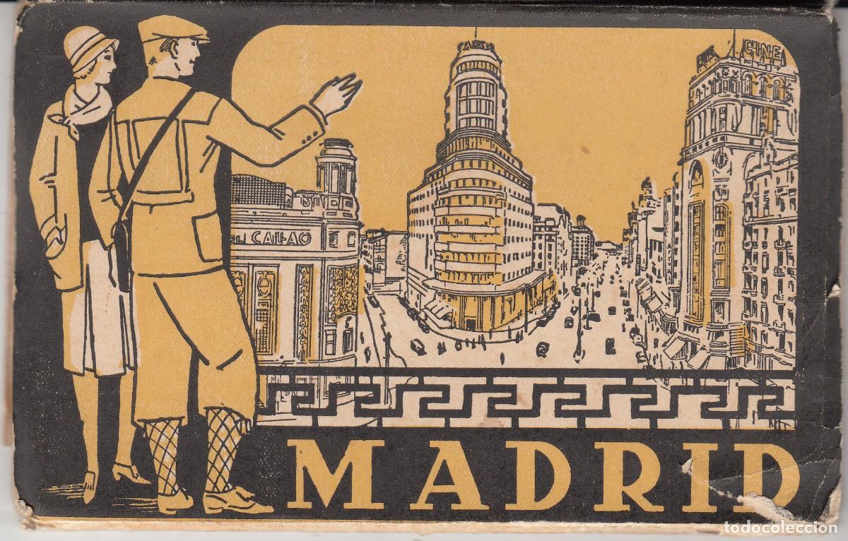 Postales: TACO - BLOCK DESPLEGABLE DE 16 POSTALES DE MADRID SEGUNDA SERIE - EDITA HGE -EXCELENTE--
