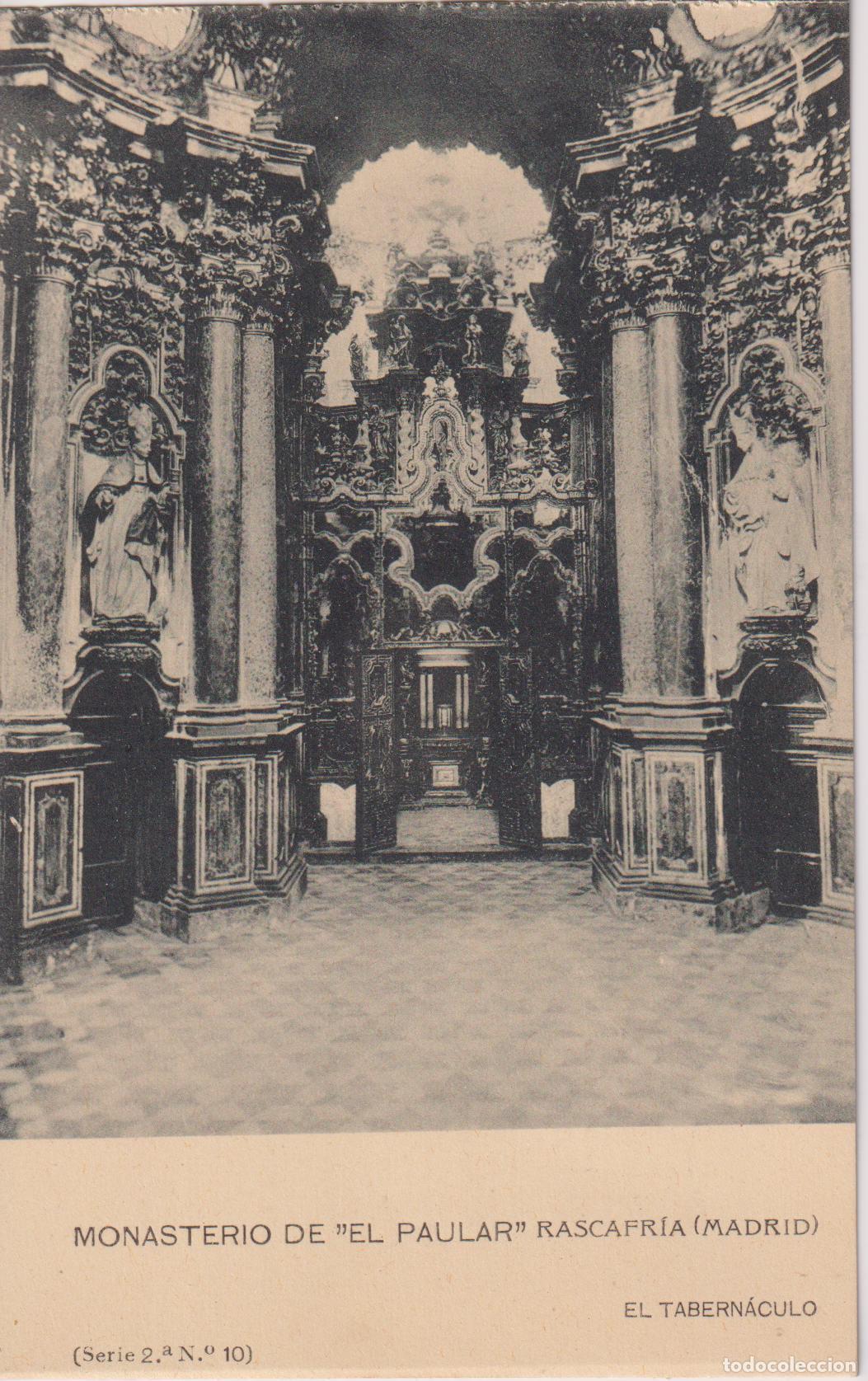 Postales: RASCAFRIA (MADRID) MONASTERIO DE EL PAULAR &ndash; PUERTA DEL TABERN&Aacute;CULO &ndash; F.HAUSER Y MENET N&ordm;9 &ndash; S/C