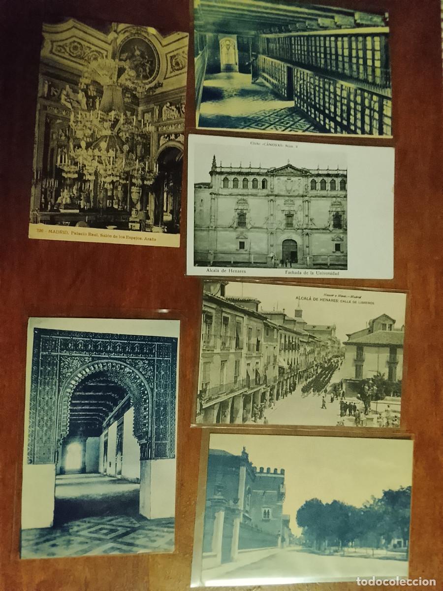 Postales: Lote de 6 postales de Alcal&aacute; de Henares