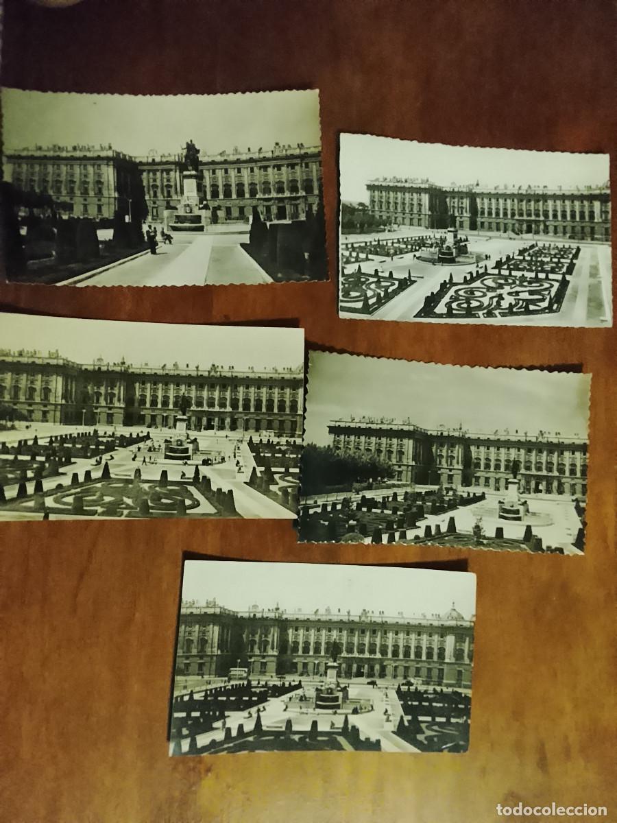 Postales: Lote de 5 postales de Madrid. Palacio Real