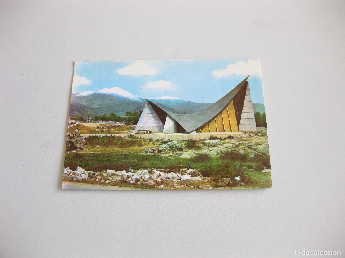Postales: TARJETA POSTAL DE LA IGLESIA CAPILLA DE NUETRA SE&Ntilde;ORA DEL VALLE. BECERRIL DE LA SIERRA. MADRID