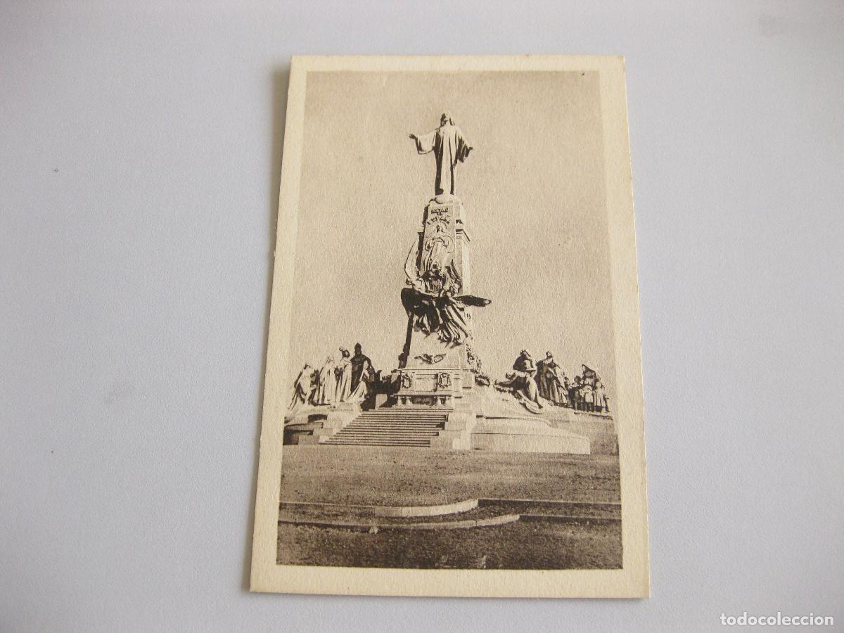 Postales: POSTAL DEL MONUMENTO AL SAGRADO CORAZ&Oacute;N DE JES&Uacute;S. GETAFE. EDICIONES KALLMEYER Y GAUTIER. MADRID