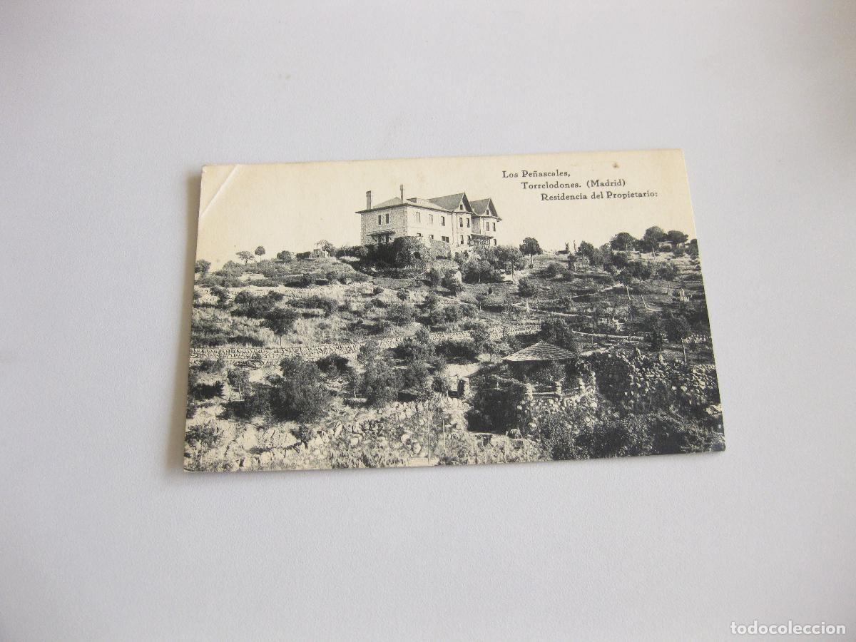 Postales: TARJETA POSTAL DE LOS PE&Ntilde;ASCALES. RESIDENCIA DEL PROPIETARIO. TORRELODONES. MADRID. HAUSER Y MENET