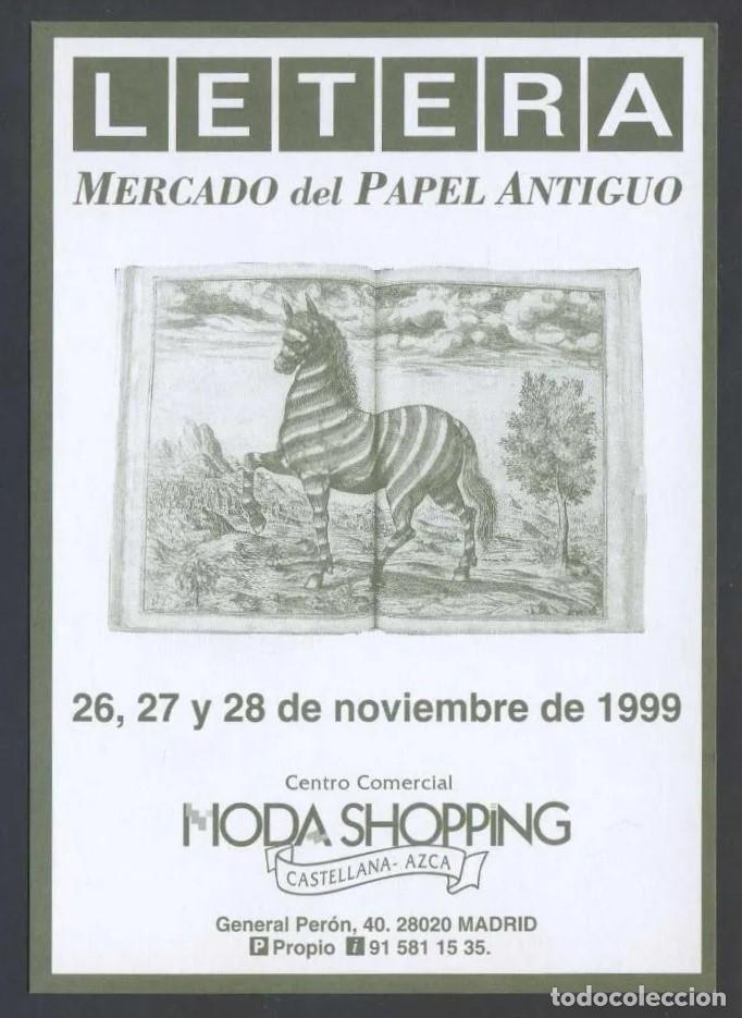 Postkarten: Madrid. *Letera 1999* Nueva.