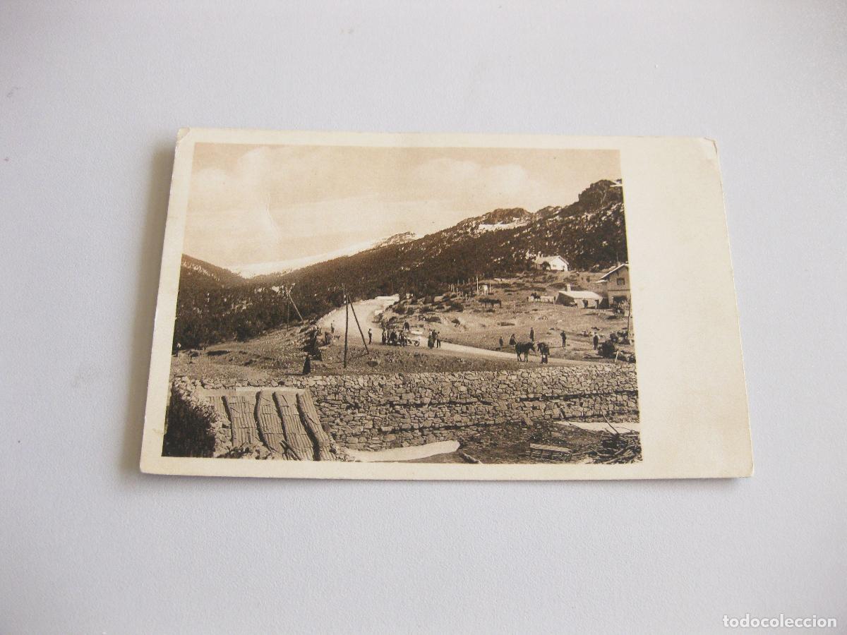 Postales: TARJETA POSTAL DE LA SIERRA DE GUADARRAMA. ALREDEDORES DEL CLUB ALPINO ESPA&Ntilde;OL. CIRCULADA
