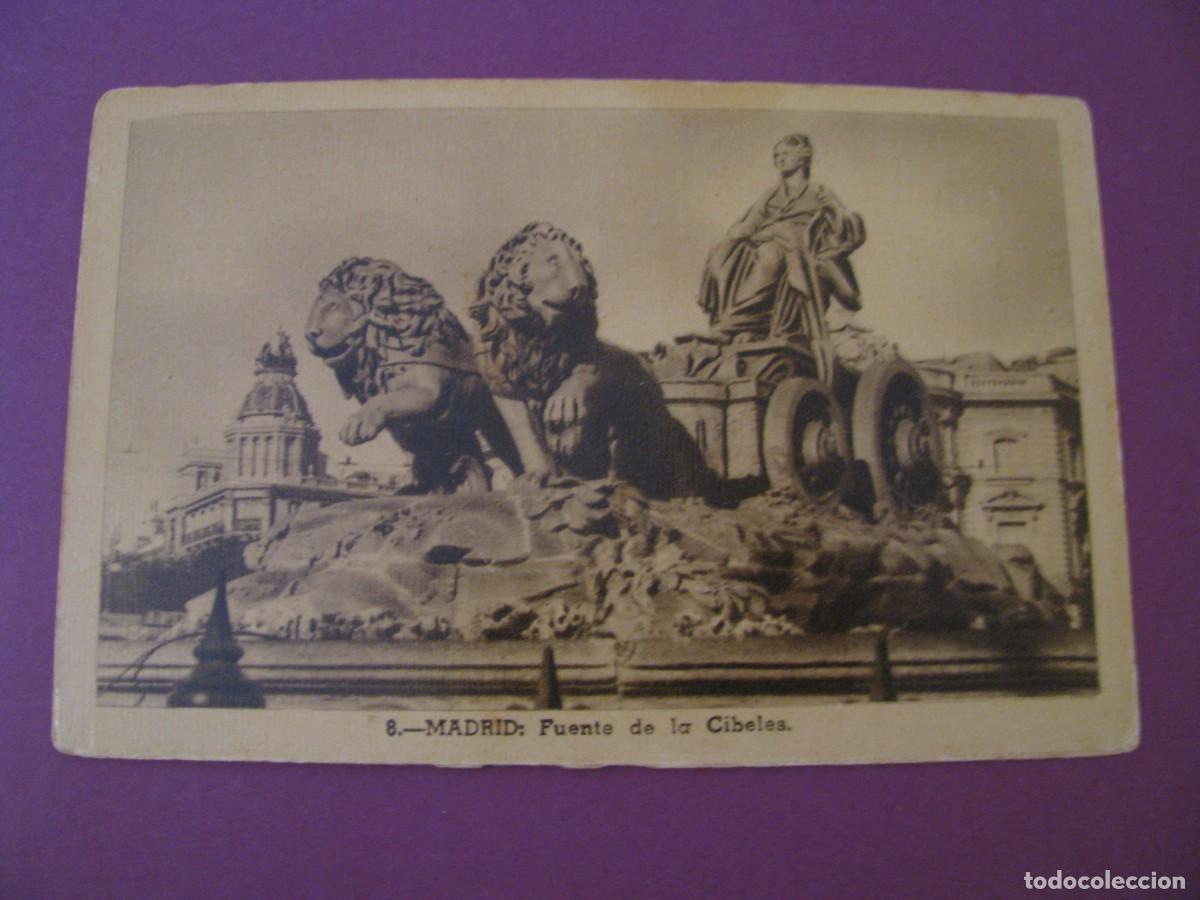 Postales: POSTAL DE MADRID. FUENTE DE LA CIBELES. HELIOTIPIA ARTISTICA ESPA&Ntilde;OLA