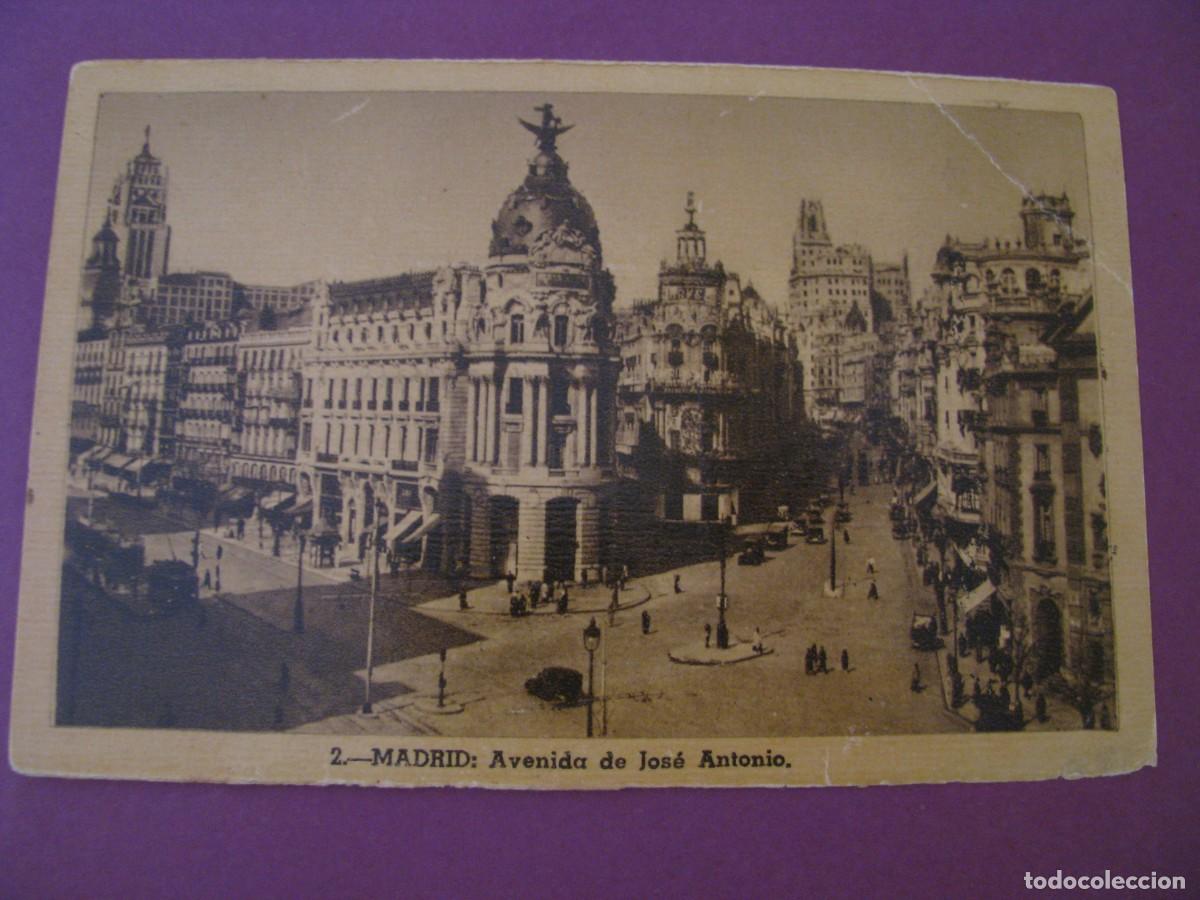Postales: POSTAL DE MADRID. AVENIDA DE JOSE ANTONIO. HELIOTIPIA ARTISTICA ESPA&Ntilde;OLA