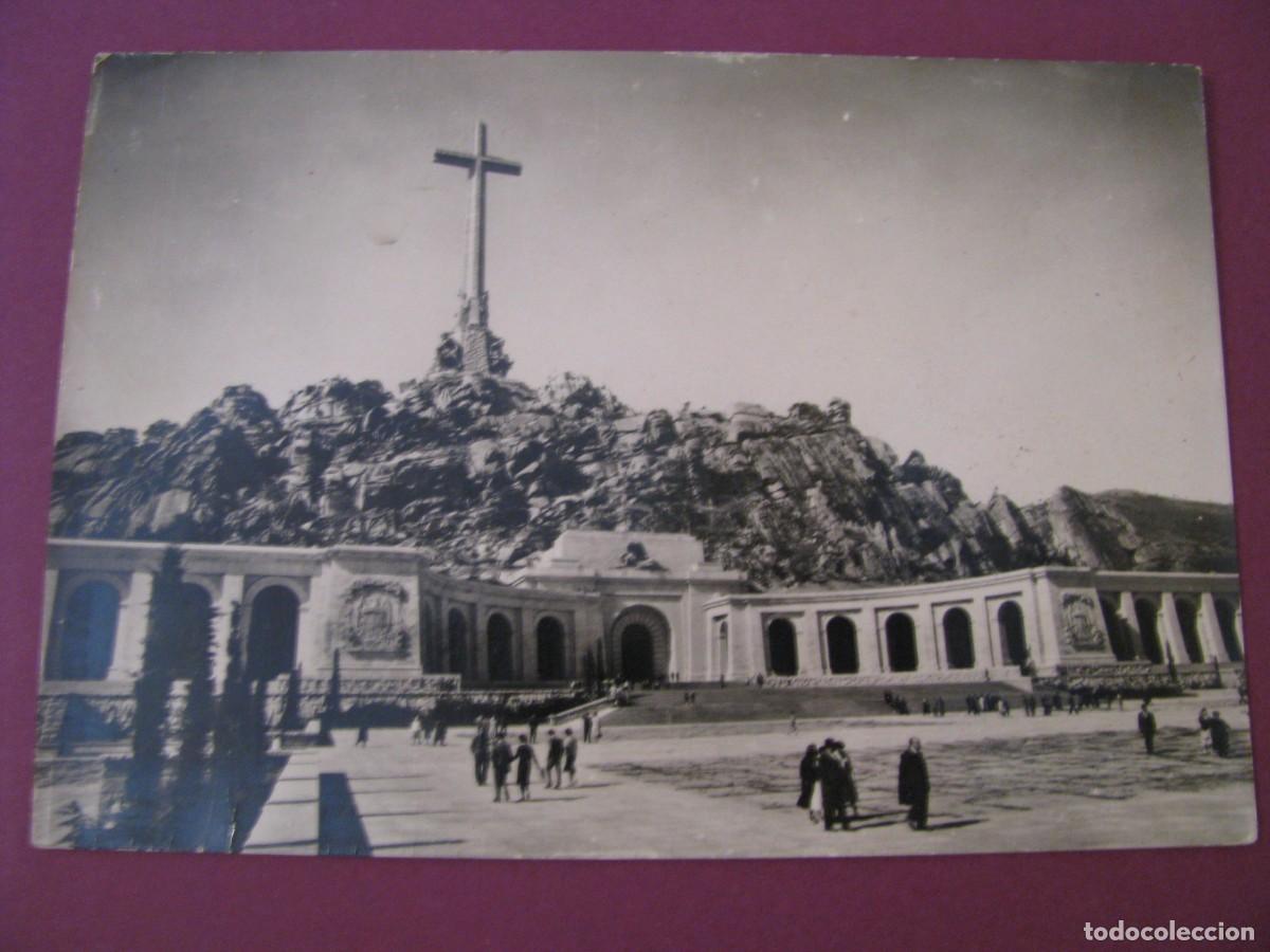 Postales: POSTAL FOTOGRAFICA DE SANTA CRUZ DEL VALLE DE LOS CAIDOS. ESCRITA