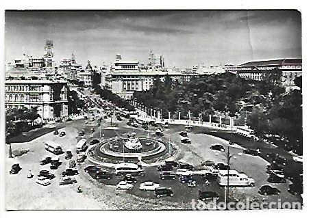 Postales: PLAZA DE LA CIBELES Y CALLE DE ALCALA.- MADRID