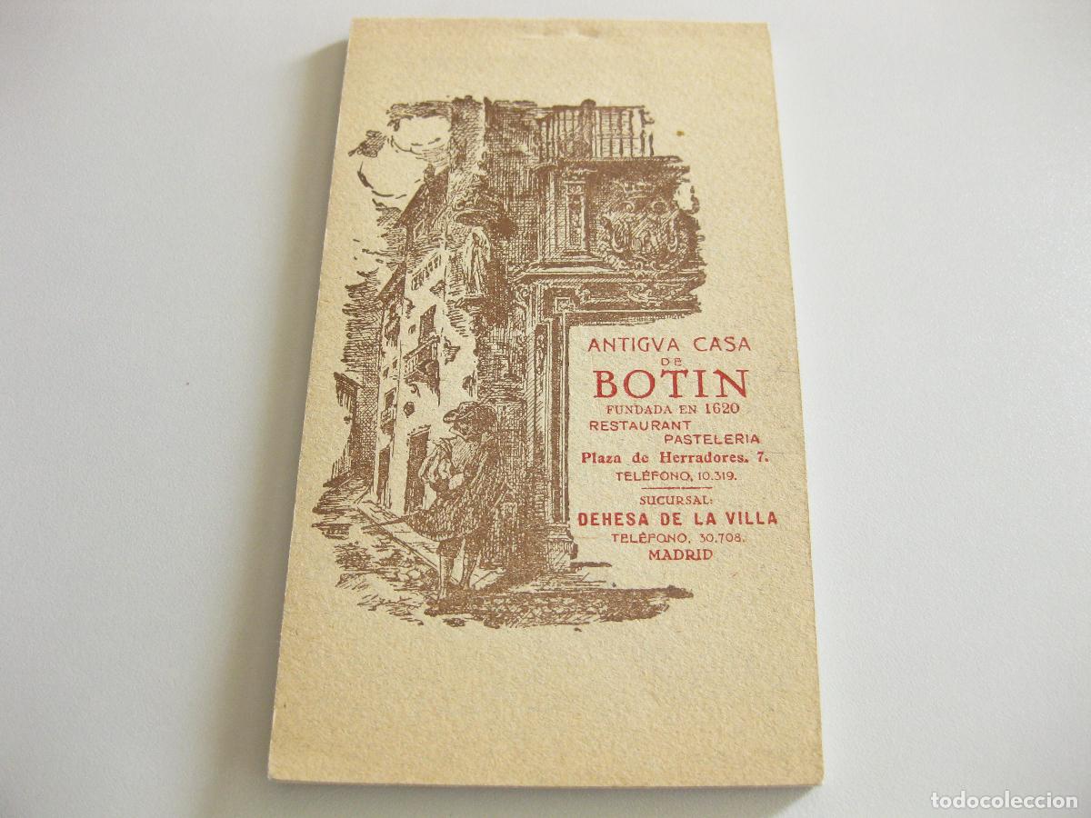 Postales: BLOC O TACO DE 12 TARJETAS POSTALES DE ANTIGUA CASA BOT&Iacute;N. EDICI&Oacute;N DE PRINCIPIOS DE SIGLO XX