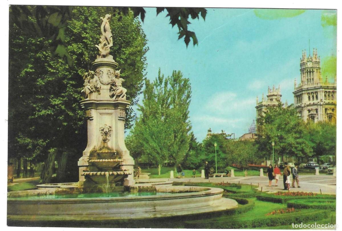 Postkarten: Postal Madrid. Fuente de Apolo y Palacio de Comunicaciones. ref. 7-madrid195