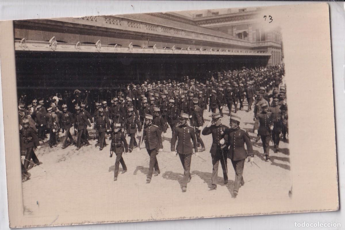 Postales: 1920 el Pr&iacute;ncipe Asturias Alfonso de Borb&oacute;n y Battenberg llegando a la estaci&oacute;n del Mediod&iacute;a Madrid